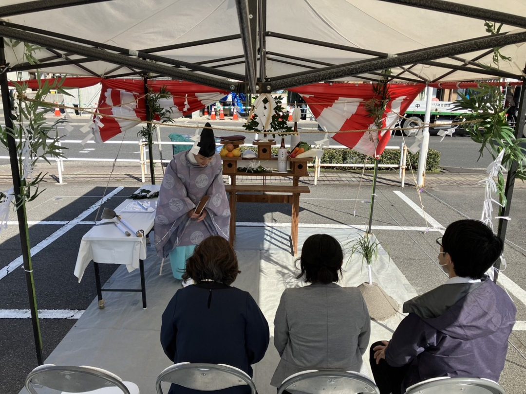 地鎮祭滞りなく執り行われました | ベルハウジング | 鹿児島の工務店 | 注文住宅 | 家づくり